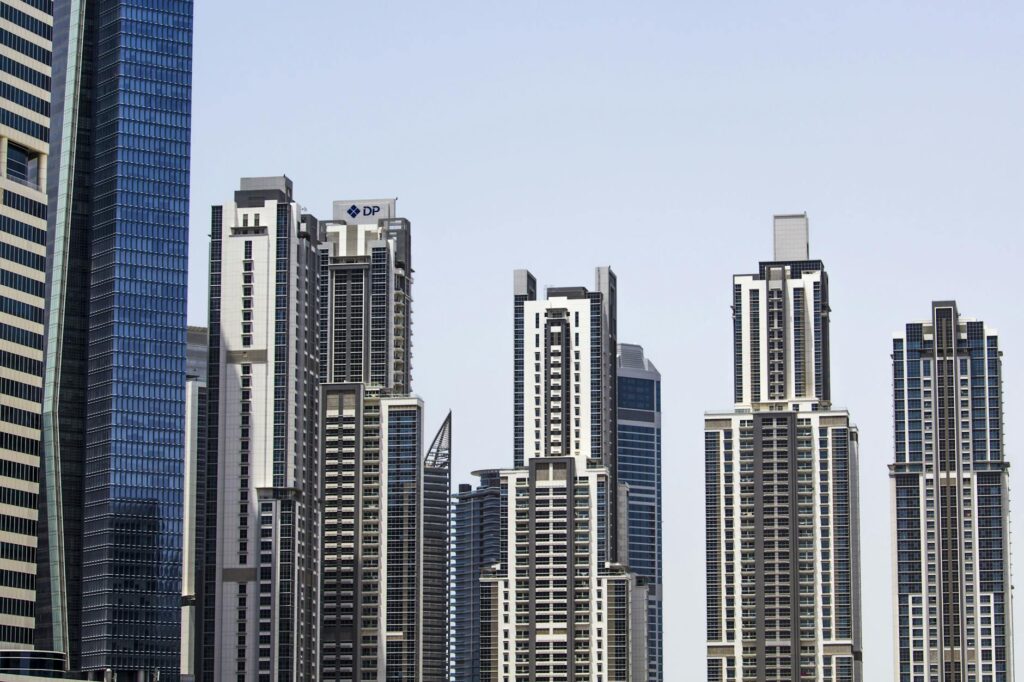 high rise buildings